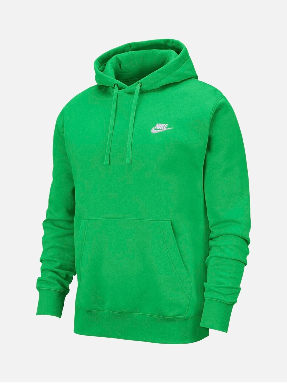 Nike Club Fleece Green Pullover Hoodie - Men's